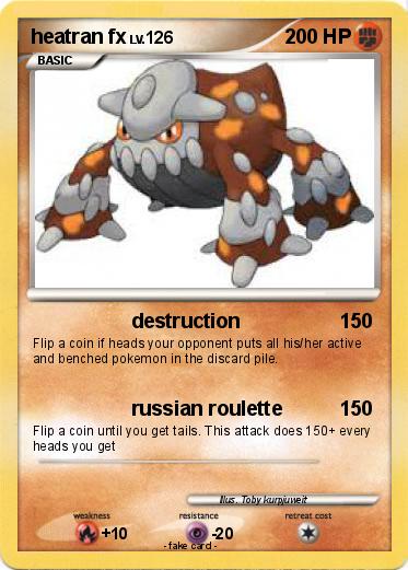 Pokemon heatran fx