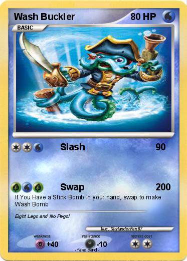 Pokemon Wash Buckler