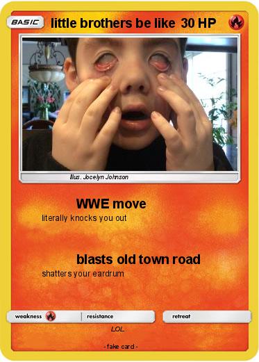 Pokemon little brothers be like