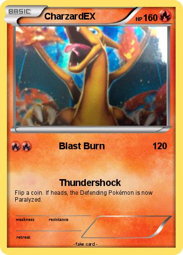 Pokemon CharzardEX