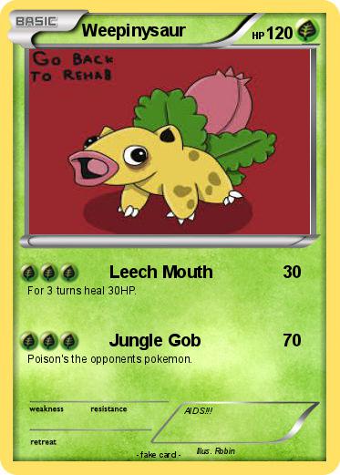 Pokemon Weepinysaur