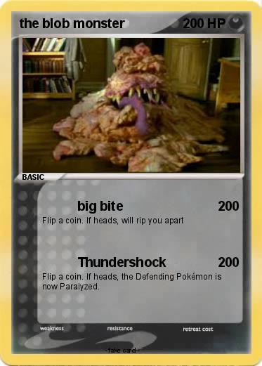 Pokemon the blob monster