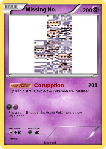 Pokemon Missing No.