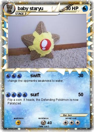 Pokemon baby staryu