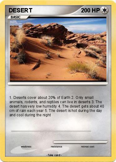 Pokemon DESERT
