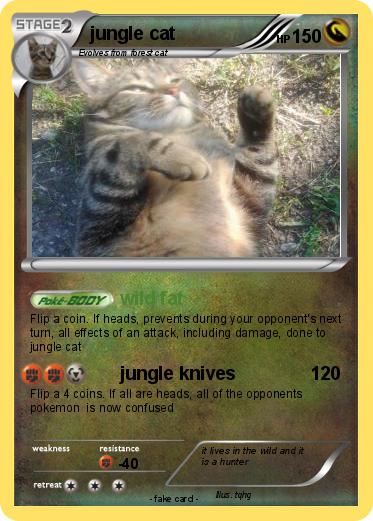 Pokemon jungle cat