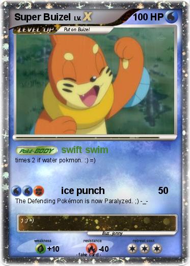 Pokemon Super Buizel