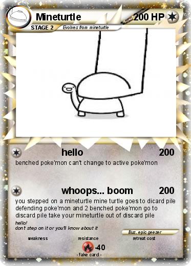 Pokemon Mineturtle