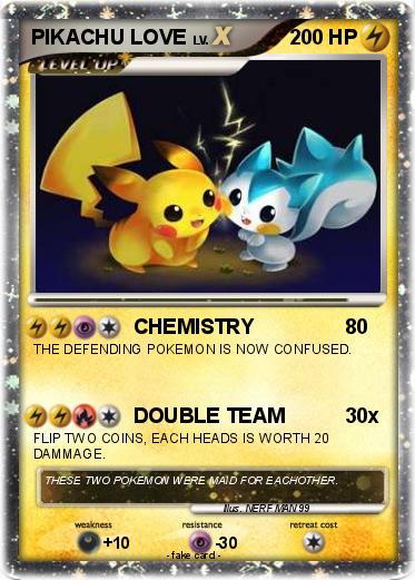 Pokemon PIKACHU LOVE
