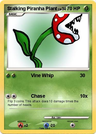 Pokemon Stalking Piranha Plant