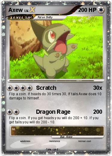Pokemon Axew