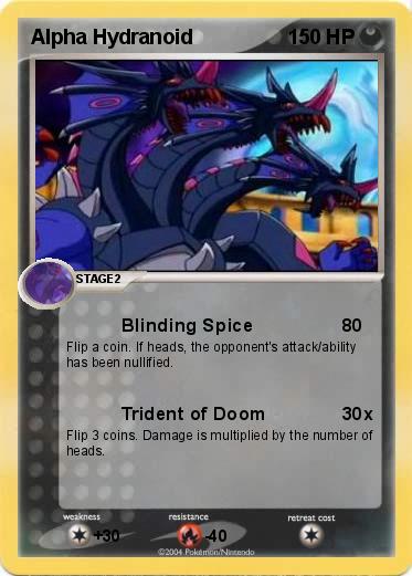 Pokemon Alpha Hydranoid 