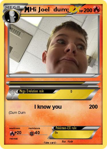 Pokemon Hi Joel  dum;