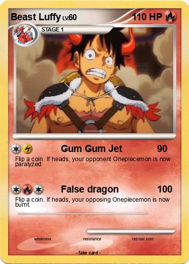 Pokemon Beast Luffy