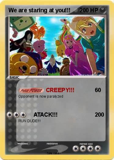 Pokemon We are staring at you!!!