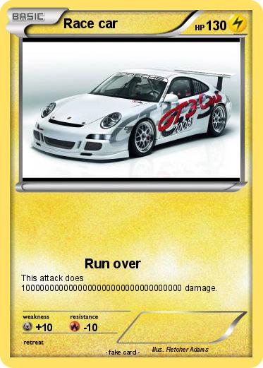 Pokemon Race car