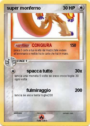 Pokemon super monferno