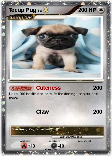Pokemon Tecup Pug