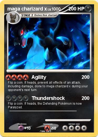 Pokemon maga charizard x