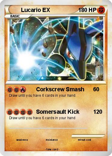 Pokemon Lucario EX