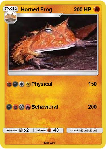 Pokemon Horned Frog