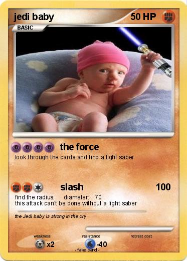 Pokemon jedi baby