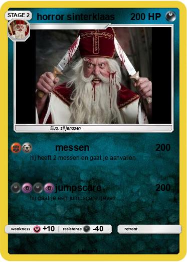 Pokemon horror sinterklaas