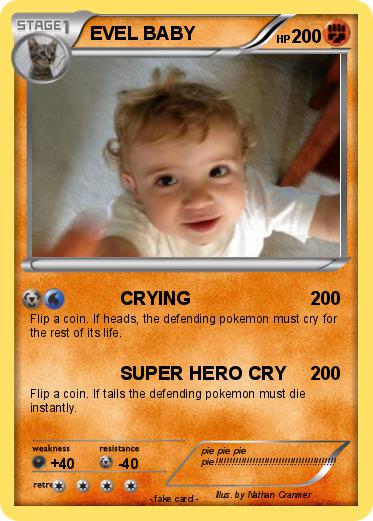 Pokemon EVEL BABY