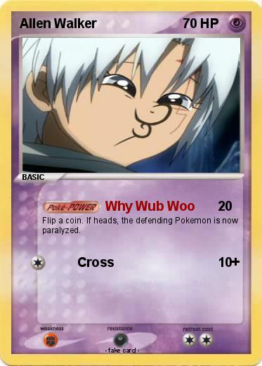 Pokemon Allen Walker