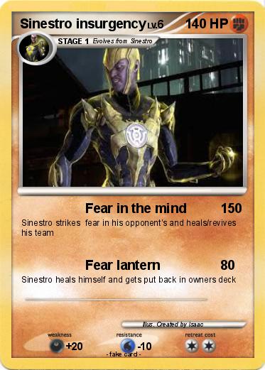 Pokemon Sinestro insurgency