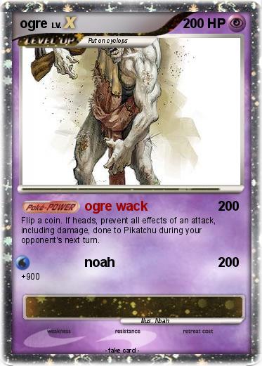 Pokemon ogre