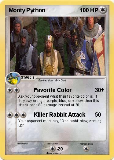 Pokemon Monty Python