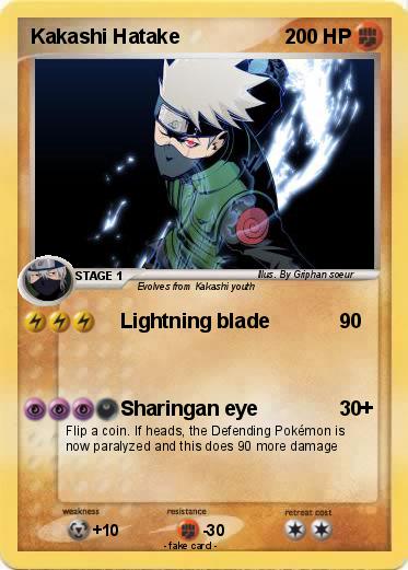 Pokemon Kakashi Hatake