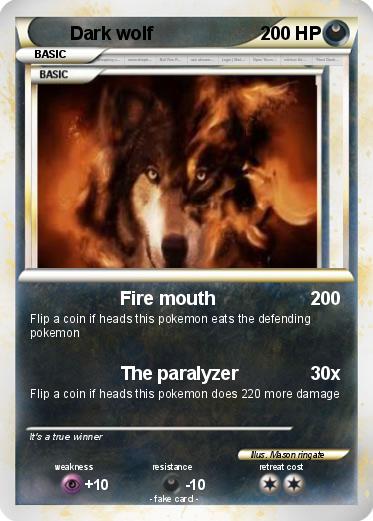 Pokemon Dark wolf