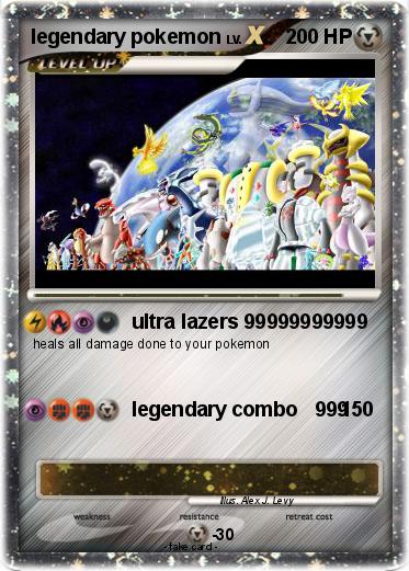 Pokemon legendary pokemon