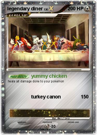 Pokemon legendary diner