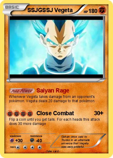 Pokemon SSJGSSJ Vegeta