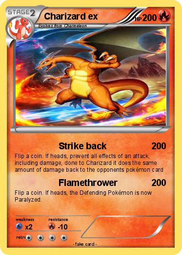 Pokemon Charizard ex
