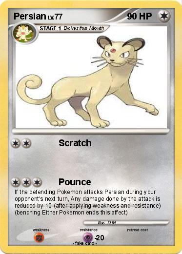 Pokemon Persian