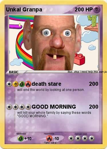 Pokemon Unkal Granpa