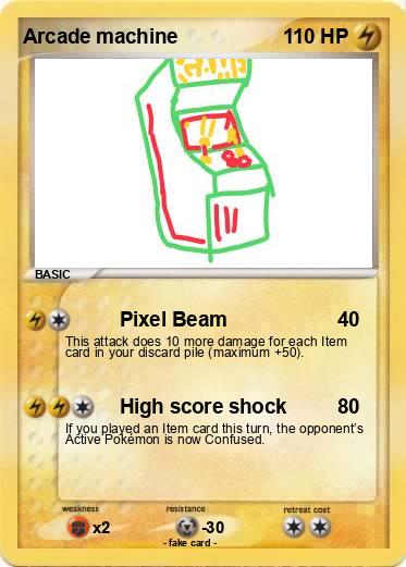 Pokemon Arcade machine