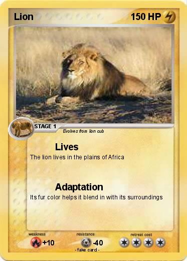 Pokemon Lion