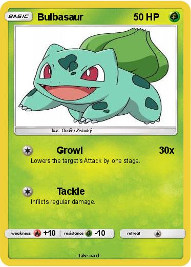 Pokemon Bulbasaur