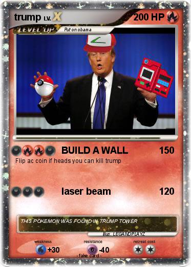 Pokemon trump