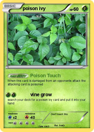 Pokemon poison ivy