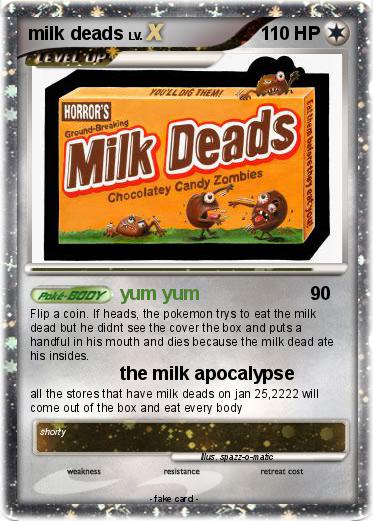 Pokemon milk deads