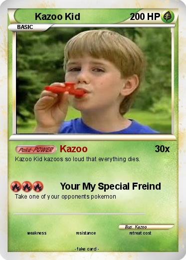 Pokemon Kazoo Kid