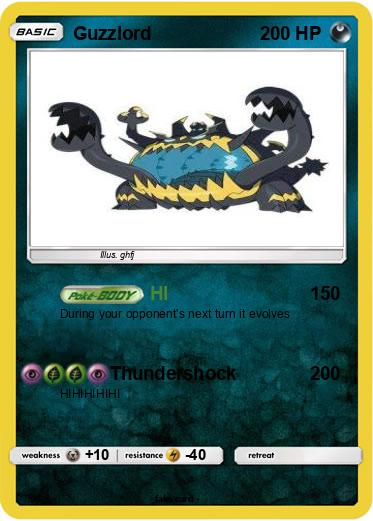 Pokemon Guzzlord