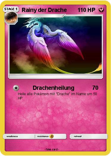 Pokemon Rainy der Drache