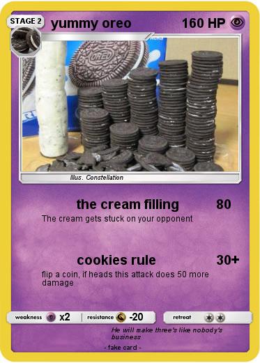 Pokemon yummy oreo